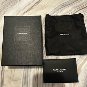 Saint Laurent Black Gift Set